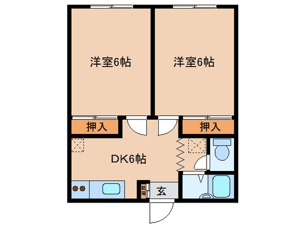 中津駅 徒歩10分 1階の物件間取画像